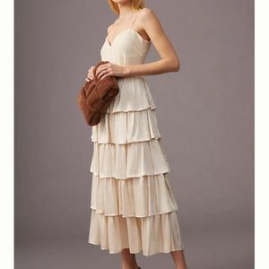 Endless rose tiered sweetheart dress